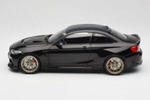 BMW M2 CS F87 Schwarz Metallic Mit Goldfelgen Minichamps 1:18 155021021 Druckguss — Bild 3 von 6