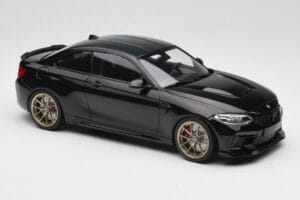 BMW M2 CS F87 Schwarz Metallic Mit Goldfelgen Minichamps 1:18 155021021 Druckguss — Bild 4 von 6