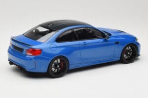 BMW M2 CS F87 Blau Metallic Mit Schwarzen Felgen Minichamps 1:18 155021022 Druckguss — Bild 2 von 6