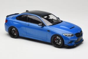 BMW M2 CS F87 Blau Metallic Mit Schwarzen Felgen Minichamps 1:18 155021022 Druckguss — Bild 3 von 6