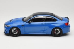 BMW M2 CS F87 Blau Metallic Mit Schwarzen Felgen Minichamps 1:18 155021022 Druckguss — Bild 5 von 6