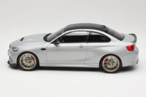BMW M2 CS F87 Silber mit goldenen Felgen Minichamps 1:18 155021028 Druckguss — Bild 3 von 6