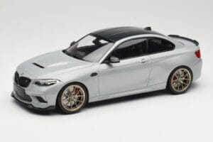 BMW M2 CS F87 Silber mit goldenen Felgen Minichamps 1:18 155021028 Druckguss