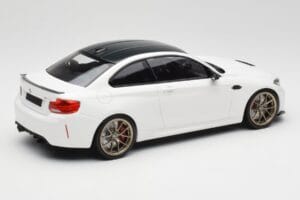BMW M2 F87 CS Alpine White Goldene Felgen Minichamps 1:18 155021020 Druckguss — Bild 2 von 6