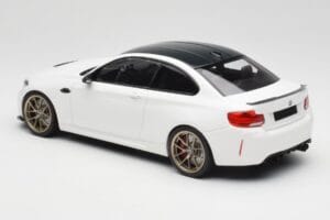 BMW M2 F87 CS Alpine White Goldene Felgen Minichamps 1:18 155021020 Druckguss — Bild 5 von 6