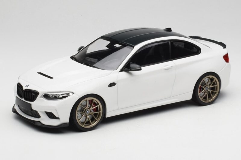 BMW M2 F87 CS Alpine White Goldene Felgen Minichamps 1:18 155021020 Druckguss