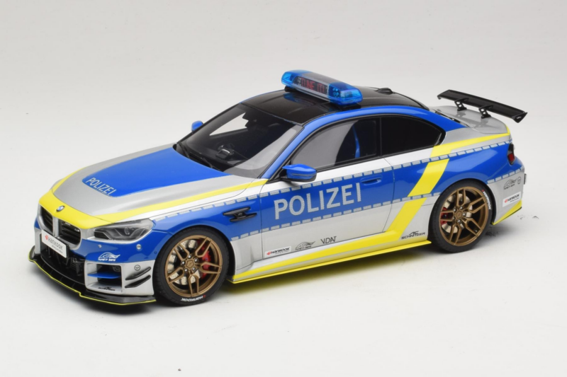 BMW M2 G87 AC Schnitzer ACS2 Sport Polizei GT Spirit 1:18 GT573 Resin