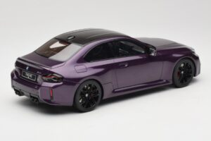 BMW M2 G87 Twilight Purple GT Spirit 1:18 GT946 Resin — Bild 2 von 6