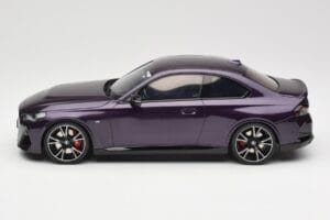 BMW M240i G42 Thundernight Metallic GT Spirit 1:18 GT504 Resin — Bild 3 von 6