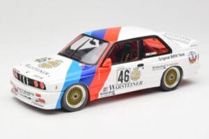 BMW M3 E30 #46 R. Ravaglia / E. Pirro WTCC Calder Park 1987 Minichamps 1:18 180872046-O Druckguss