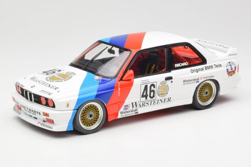 BMW M3 E30 #46 R. Ravaglia / E. Pirro WTCC Calder Park 1987 Minichamps 1:18 180872046-O Druckguss