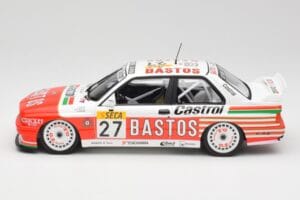 BMW M3 E30 #27 Bigazzi Team S. Soper / A. Hahne 4th Place 24 Hours of Spa 1990 Minichamps 1:18 155902027 Druckguss — Bild 3 von 6