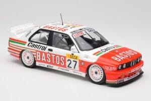 BMW M3 E30 #27 Bigazzi Team S. Soper / A. Hahne 4th Place 24 Hours of Spa 1990 Minichamps 1:18 155902027 Druckguss — Bild 4 von 6
