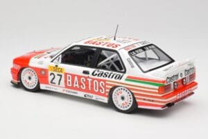 BMW M3 E30 #27 Bigazzi Team S. Soper / A. Hahne 4th Place 24 Hours of Spa 1990 Minichamps 1:18 155902027 Druckguss — Bild 5 von 6