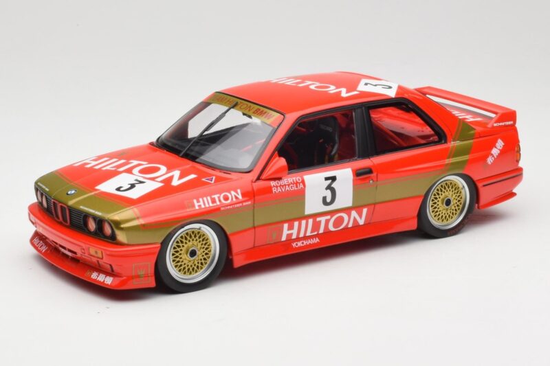 BMW M3 E30 #3 R. Ravaglia Winner Guia Race Macau 1987 Minichamps 1:18 155872003 Druckguss