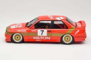 BMW M3 E30 #7 D. Quester 2nd Place Guia Race Macau 1987 Minichamps 1:18 155872007 Druckguss — Bild 3 von 6
