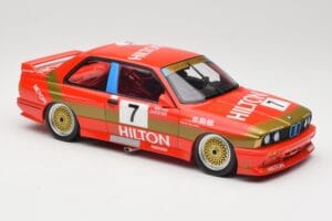 BMW M3 E30 #7 D. Quester 2nd Place Guia Race Macau 1987 Minichamps 1:18 155872007 Druckguss — Bild 4 von 6