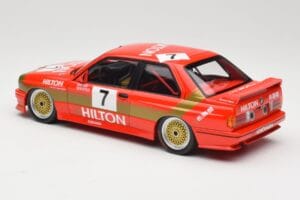 BMW M3 E30 #7 D. Quester 2nd Place Guia Race Macau 1987 Minichamps 1:18 155872007 Druckguss — Bild 5 von 6