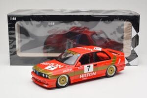 BMW M3 E30 #7 D. Quester 2nd Place Guia Race Macau 1987 Minichamps 1:18 155872007 Druckguss — Bild 6 von 6