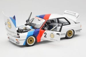 BMW M3 E30 #2 Warsteiner E. van de Poele DTM Champion 1987 Minichamps 1:18 80430396026-O Druckguss — Bild 2 von 8