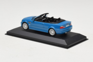 BMW M3 E46 Cabriolet Blau Minichamps 1:43 BMW015 Druckguss — Bild 3 von 4