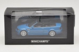 BMW M3 E46 Cabriolet Blau Minichamps 1:43 BMW015 Druckguss — Bild 4 von 4