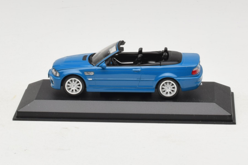 BMW M3 E46 Cabriolet Blau Minichamps 1:43 BMW015 Druckguss