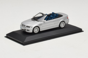 BMW M3 E46 Cabriolet Silber Minichamps 1:43 80420024430-R1 Druckguss — Bild 2 von 5