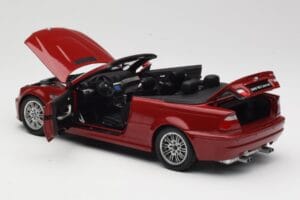 BMW M3 E46 Cabriolet Rot Kyosho 1:18 08505R Druckguss — Bild 5 von 8