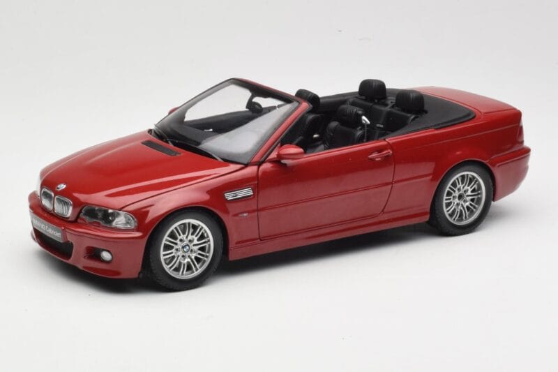 BMW M3 E46 Cabriolet Rot Kyosho 1:18 08505R Druckguss