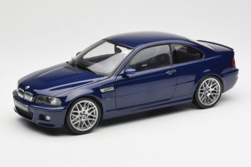 BMW M3 E46 Blau Kyosho 1:18 08503BL Druckguss