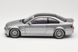 BMW M3 E46 CSL Silber Kyosho 1:18 08506S Druckguss — Bild 4 von 8