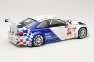 BMW M3 E46 GTR #42 J. Muller / J.J. Lehto ALMS 2001 Minichamps 1:18 80430139183 Druckguss — Bild 3 von 8