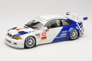 BMW M3 E46 GTR #42 J. Muller / J.J. Lehto ALMS 2001 Minichamps 1:18 80430139183 Druckguss