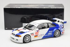 BMW M3 E46 GTR #42 J. Lehto / P. Ekblom ALMS 2001 Minichamps 1:18 100012142 Druckguss — Bild 8 von 8