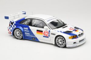 BMW M3 E46 GTR #42 J. Lehto / J. Muller ELMS 2001 Minichamps 1:18 100012192 Druckguss — Bild 6 von 8
