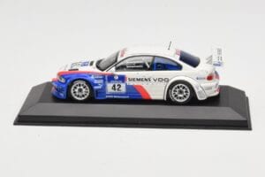 BMW M3 E46 GTR #42 P. Muller / J. Muller / H-J. Stuck / P. Lamy ADAC 24h Nurburgring 2004 Minichamps 1:43 BMW001 Druckguss