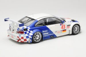 BMW M3 E46 GTR #43 D. Muller ALMS 2001 Minichamps 1:18 100012143 Druckguss — Bild 3 von 8