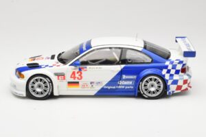 BMW M3 E46 GTR #43 D. Muller ALMS 2001 Minichamps 1:18 100012143 Druckguss — Bild 4 von 8