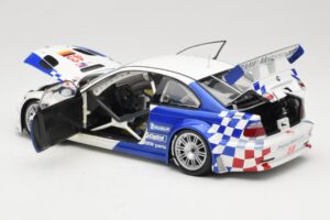 BMW M3 E46 GTR #43 D. Muller ALMS 2001 Minichamps 1:18 100012143 Druckguss — Bild 5 von 8