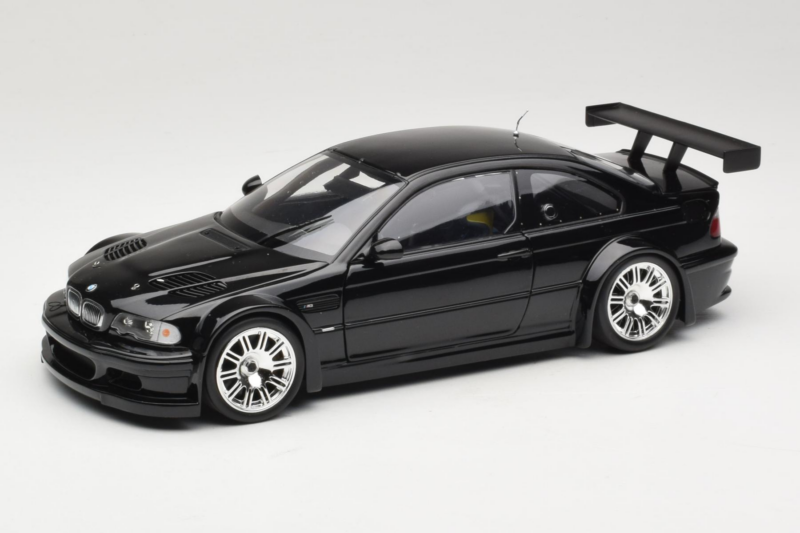BMW M3 E46 GTR Street Schwarz Minichamps 1:18 100012105 Druckguss
