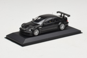BMW M3 E46 GTR Street Schwarz Minichamps 1:43 BMW020 Druckguss — Bild 2 von 5