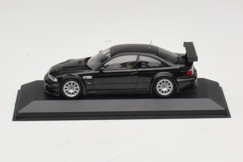 BMW M3 E46 GTR Street Schwarz Minichamps 1:43 BMW020 Druckguss