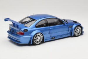 BMW M3 E46 GTR Street Blau Minichamps 1:18 80430302540 Druckguss — Bild 3 von 8