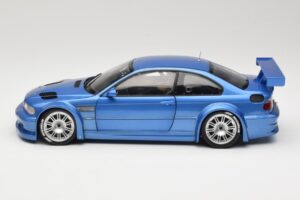 BMW M3 E46 GTR Street Blau Minichamps 1:18 80430302540 Druckguss — Bild 4 von 8