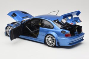 BMW M3 E46 GTR Street Blau Minichamps 1:18 80430302540 Druckguss — Bild 5 von 8