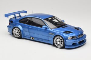 BMW M3 E46 GTR Street Blau Minichamps 1:18 80430302540 Druckguss — Bild 6 von 8