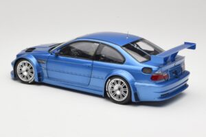BMW M3 E46 GTR Street Blau Minichamps 1:18 80430302540 Druckguss — Bild 7 von 8
