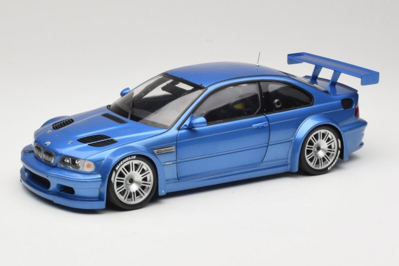 BMW M3 E46 GTR Street Blau Minichamps 1:18 80430302540 Druckguss
