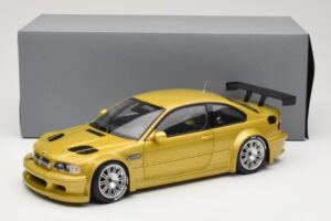 BMW M3 E46 GTR Street Phoenix Yellow Minichamps 1:18 80430309444 Druckguss — Bild 8 von 8